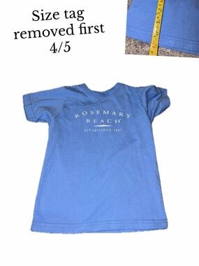 Rosemary beach 4/5 kids shirt Florida